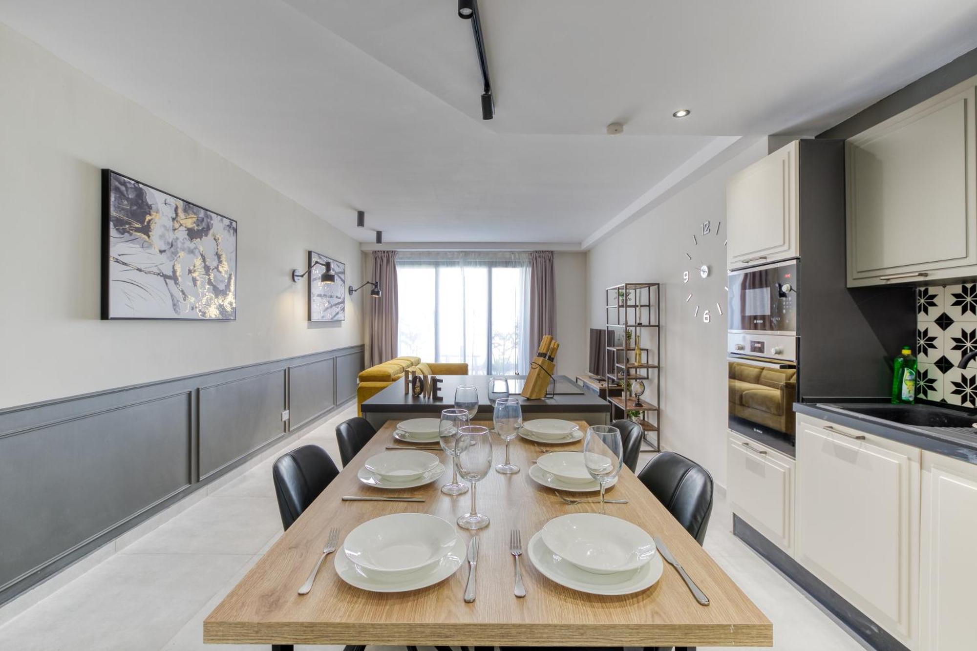 Stylish 3Br Luxury Apartment In Sliema-14 Ngoại thất bức ảnh